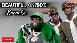 PSquare  Beautiful Onyinye ft Rick Ross  Karaoke Instrumental [upl. by Winstonn]