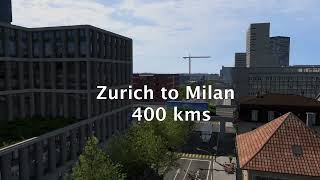 ETS2 Most Scenic Drive Zurich to Milan  Euro Truck Simulator 2 alphagamers eurotrucksimulator2 [upl. by Egarton]