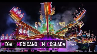 Mega Mexicano  Feria de Coslada 2022 Noche [upl. by Bonis]