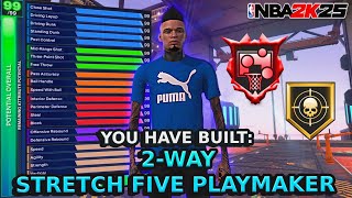 70 quot2WAY STRETCH FIVE PLAYMAKERquot is ABSOLUTELY DOMINATING in NBA 2K25 BEST BUILD in NBA 2K25 [upl. by Akeme719]