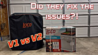 Loco Cookers 26” Griddle Comparison  V1 vs V2 [upl. by Aylward]