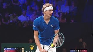 LAVER CUP 2019  ALEXANDER ZVEREV BEST MOMENTS [upl. by Scholem]