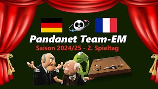 Pandanet TeamEM Spieltag 2 Deutschland  Frankreich [upl. by Dara]