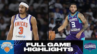 Greensboro Swarm vs Westchester Knicks  Game Highlights [upl. by Cutcheon507]