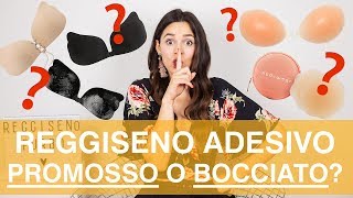 Reggiseno adesivo e invisibile TUTTO quello che cè da sapere  Irene Colzi Irenes Closet [upl. by Osterhus]