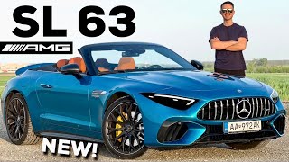 2023 Mercedes SL 63 AMG The Best Roadster You Can Get BRUTAL Sound V8 NEW FULL Review Drive 4MATIC [upl. by Warchaw]