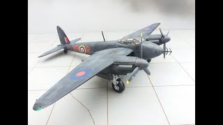 Airfix 172 De Havilland Mosquito MkIIVIXVIII [upl. by Kwasi742]