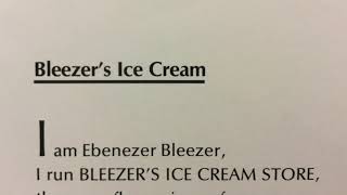 Bleezer’s Ice Cream  a poem by Jack Prelutsky [upl. by Virginie]