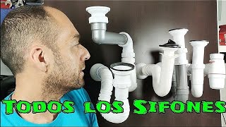 💥EL MEJOR VÍDEO DE SIFONES💥 COMO SE COLOCAN TODOS LOS SIFONES EJEMPOS DE PROBLEMAS FABRICACIÓN [upl. by Naerad]