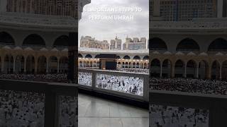 😍🕋Umrah Guide Step by StepUmrahshortsksaMakkah [upl. by Akerdal]