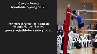 Georgia Perrett Spring 2025 US College Volleyball Prospect [upl. by Donni]