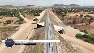 MDM August 2023 Progress Video Standard Gauge Railway Line From Morogoro to Makutupora [upl. by Anidam]