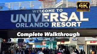 Universal CityWalk Orlando  Orlando Florida  Complete Walkthrough 2024 [upl. by Bausch53]