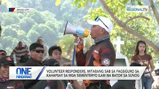 One Mindanao Pagobserba sa kalagkalag sa mga sementeryo sa Davao City hapsay ug malinawon [upl. by Colner958]