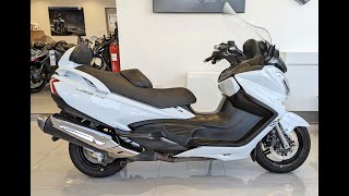 SUZUKI BURGMAN 650 EXECUTIVE  For Sale  Crescent Motorcycles Bournemouth [upl. by Lisbeth118]