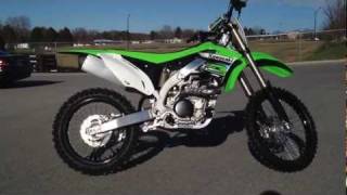 2012 Kawasaki KX450F Lime Green [upl. by Aicilihp]