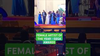 KELSEY KERUBO  FEMALE ARTIST OF THE YEAR GEGAAWARDS [upl. by Ennyletak]