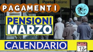 PENSIONI MARZO 2022 👉 DATE UFFICIALI PAGAMENTI ANTICIPATI 📅CALENDARIO SCAGLIONATO PER COGNOMI [upl. by Accalia]