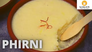 Phirni  Phirni Recipe Bangla  Perfect Phirni Recipe [upl. by Ludovika924]