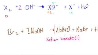 What is a Disproportionation Reaction  AS Chemistry [upl. by Catherine]