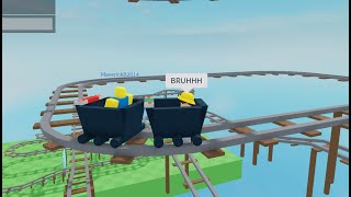 Trolling in Roblox Cart Ride [upl. by Femmine]