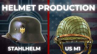 What Made the US M1 Helmet So Different from Germanys Stahlhelm in WWII [upl. by Clarkson]