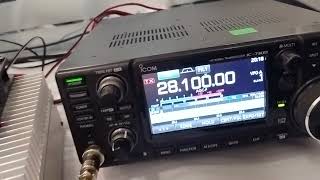 Q5 Signal VHF Transverter with ICOM7300 [upl. by Hessler]