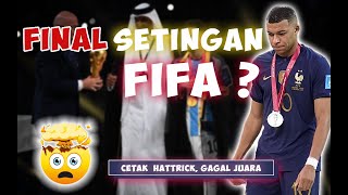 BUAT SEJARAH CETAK HATTRICK FINAL PIALA DUNIA TAPI GAGAL JUARA  FINAL PIALA DUNIA 2022 [upl. by Thorr647]