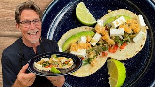 Tacos Placeros A Mexican Marketplace Treat  Rick Bayless Taco Manual [upl. by Aenal]