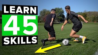 LEARN 45 AWESOME SKILLS  1 hour of tutorials [upl. by Durnan415]