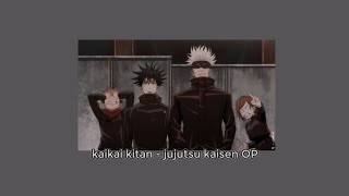 kaikai kitan  jujutsu kaisen OP but its a lofi hiphop [upl. by Andrews816]