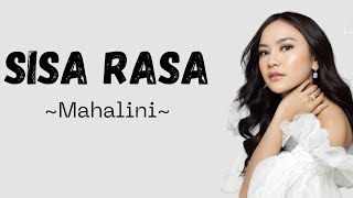 Mahalini  Sisa Rasa Lirik [upl. by Abbotsun]