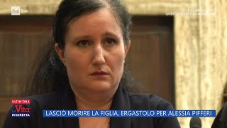 Lasciò morire la figlia ergastolo per Alessia Pifferi  La Vita in diretta 13052024 [upl. by Tobey]