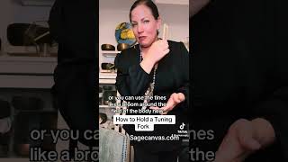 How to Hold a Tuning fork [upl. by Nahum]