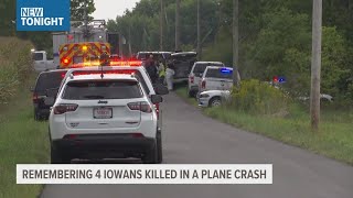 Remembering the 4 Iowans killed in Indiana plane crash [upl. by Ilahsiav960]