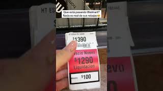 REBAJAS ENGAÑOSAS EN WALMART  fake viral wallmart buenfin [upl. by Enreval110]