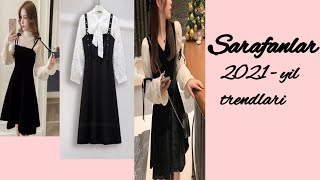 Maktab uchun Sarafanlar 2021 trendlarisundresses 2021 trendsСарафаны Для школы 2021 тренды [upl. by Danila]