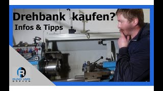 Konventionelle Drehbank kaufen  Der Kaufratgeber  Metal lathe [upl. by Sanfourd]