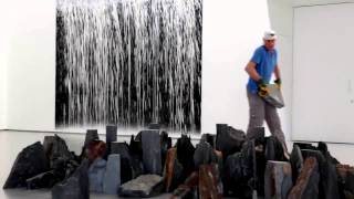 Richard Long The Hepworth Wakefield 2 June 2012 [upl. by Tobit]