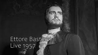 Ettore Bastianini  Alzati… Eri tu che macchiavi Un Ballo in maschera live 1957 [upl. by Rhetta]