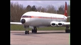 DeHavilland Comet 4c Fast Taxi run at Bruntingthorpe 6th May 2012 [upl. by Clarey130]