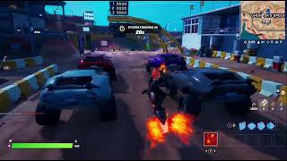 Secret quotChonkers Speedwayquot Race in Fortnite Battle Royale Chapter 3 [upl. by Arima]