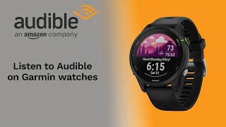 How To Listen To Audible Audiobooks On Your Garmin Watch  Easy Guide [upl. by Sillihp]