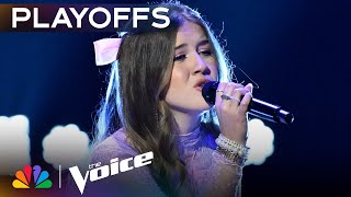 Sydney Sterlace Taps into Her Inner Voice on Taylor Swifts quotbettyquot  The Voice Playoffs  NBC [upl. by Lalo565]