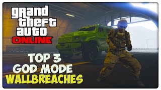 GTA 5 Online TOP 3 GOD MODE WALLBREACHES After Patch 139  GTA 5 Online GOD MODE GLITCH  Deutsch [upl. by Rossner]