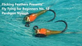 Fly Tying for Beginners No 12 Perdigon Nymph [upl. by Lidah700]