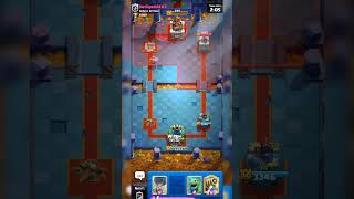 FIRST ATTACK ⚠️ DOWN 👎🏻 clashroyale gaming superclash gameplay games [upl. by Gennaro636]