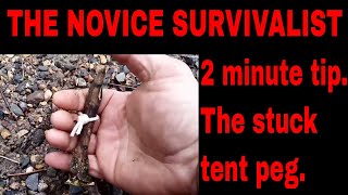 NS 2CG 2 MINUTE TIP  TENT PEG DILEMMA [upl. by Eem510]