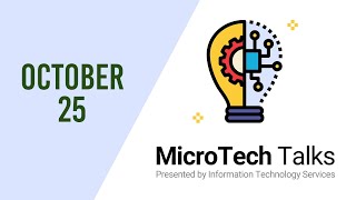 MicroTechTalks  October 25 2024 [upl. by Ailuy214]