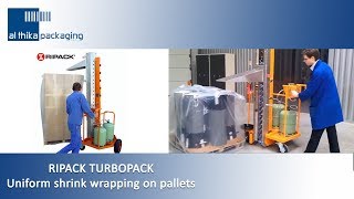 Ripack Turbopack  heat shrink wrap  Al Thika Packaging UAE Oman Saudi Arabia [upl. by Vergil]